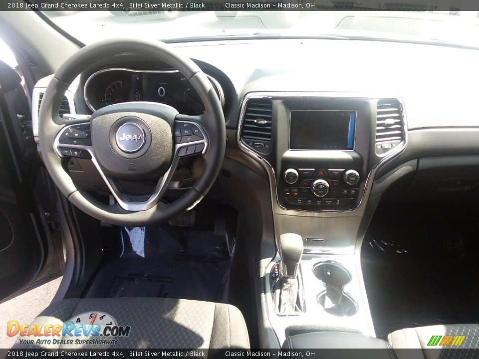 2018 Jeep Grand Cherokee Laredo 4x4 Billet Silver Metallic / Black Photo #5