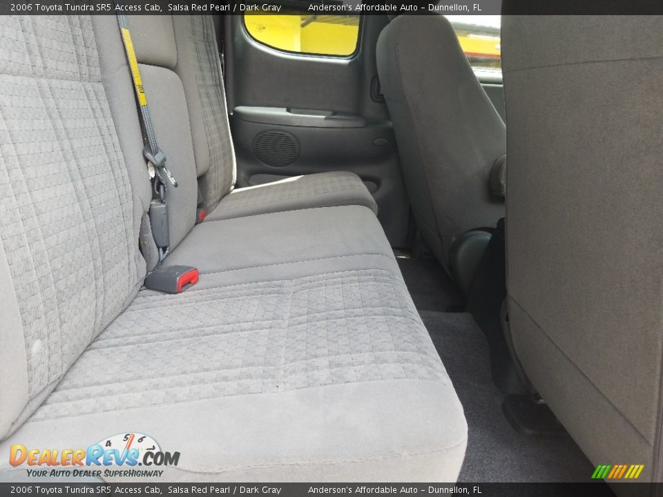 2006 Toyota Tundra SR5 Access Cab Salsa Red Pearl / Dark Gray Photo #21