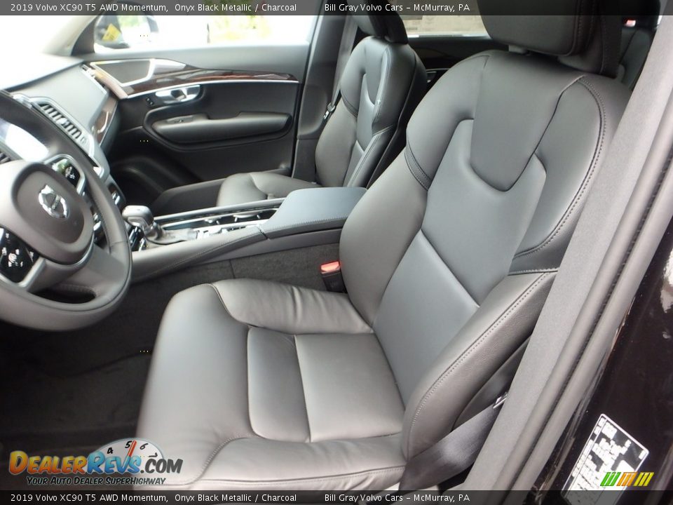 Front Seat of 2019 Volvo XC90 T5 AWD Momentum Photo #7