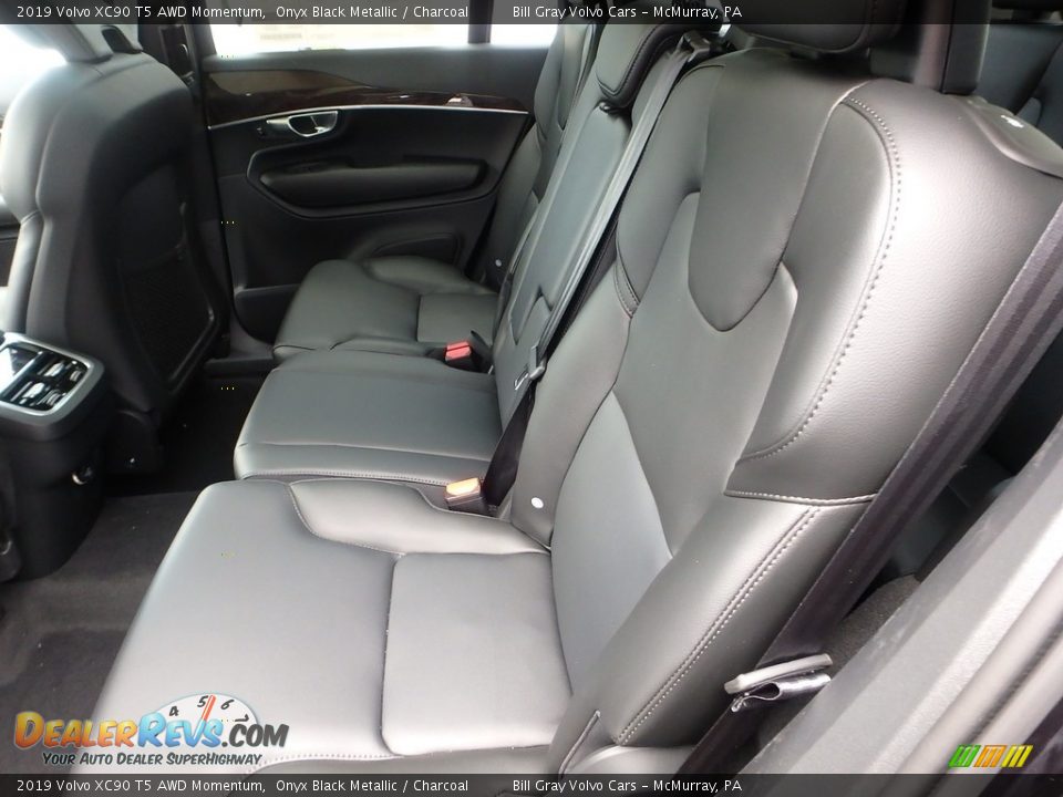 Rear Seat of 2019 Volvo XC90 T5 AWD Momentum Photo #8