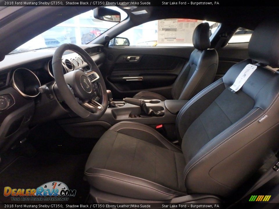 Front Seat of 2018 Ford Mustang Shelby GT350 Photo #13