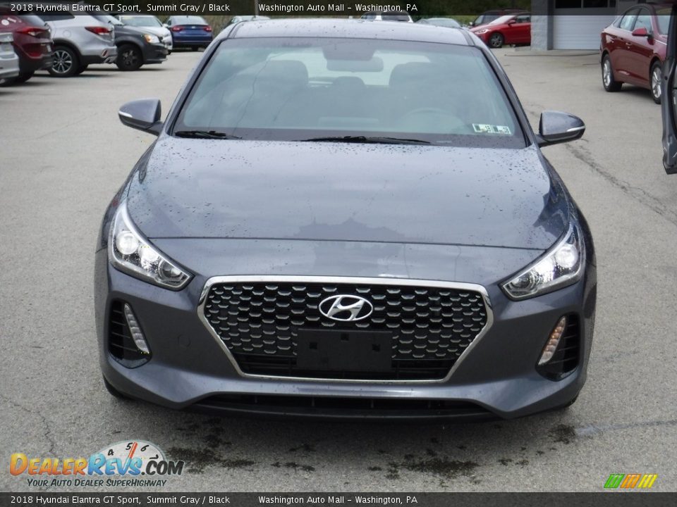 2018 Hyundai Elantra GT Sport Summit Gray / Black Photo #4