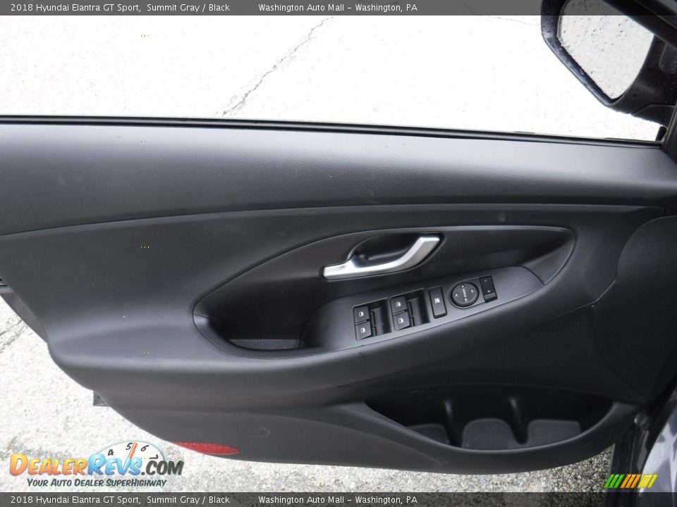 2018 Hyundai Elantra GT Sport Summit Gray / Black Photo #11