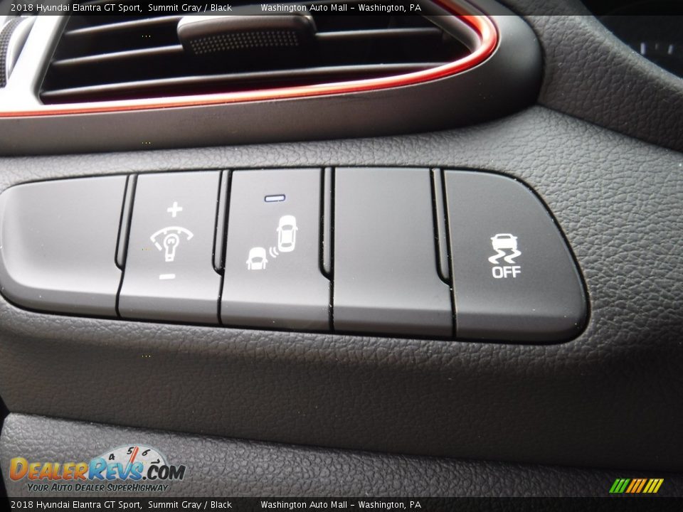 2018 Hyundai Elantra GT Sport Summit Gray / Black Photo #13