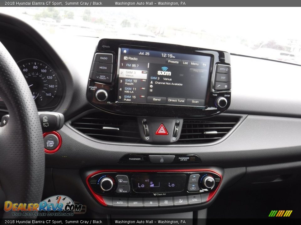 2018 Hyundai Elantra GT Sport Summit Gray / Black Photo #14