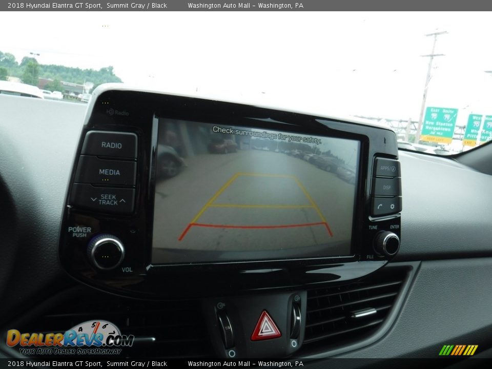 2018 Hyundai Elantra GT Sport Summit Gray / Black Photo #15