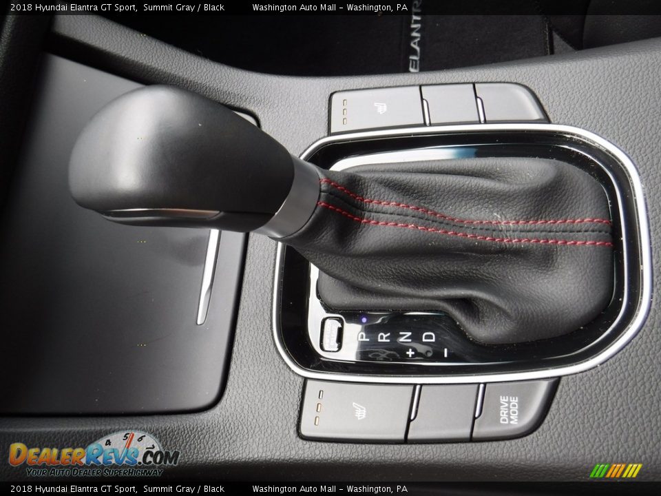 2018 Hyundai Elantra GT Sport Summit Gray / Black Photo #16