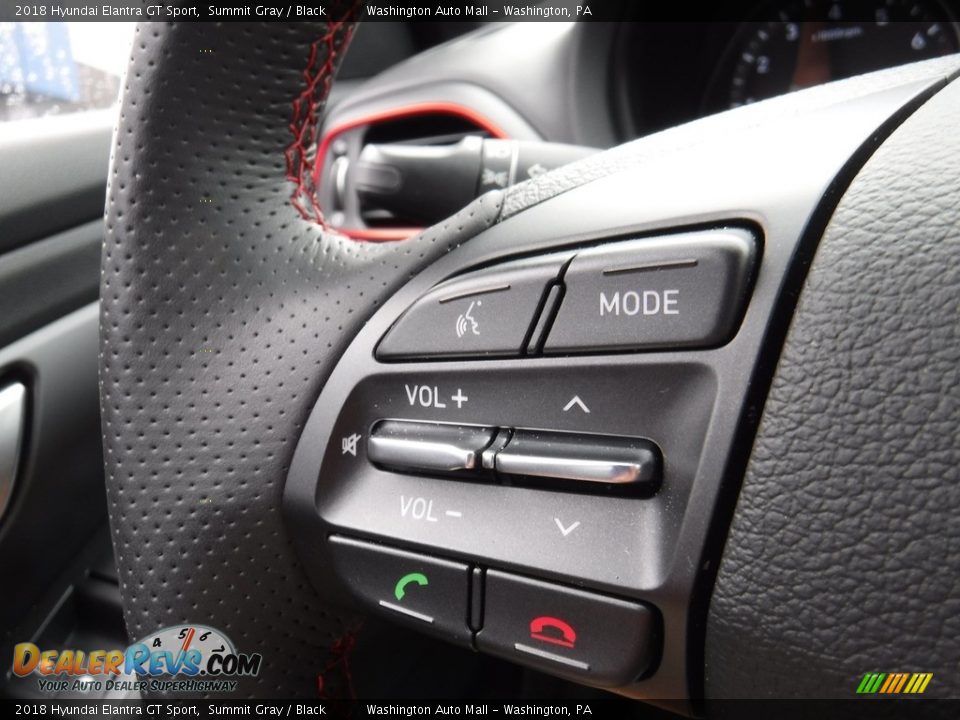 2018 Hyundai Elantra GT Sport Summit Gray / Black Photo #17