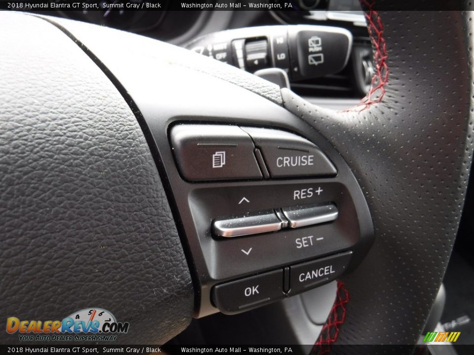2018 Hyundai Elantra GT Sport Summit Gray / Black Photo #18