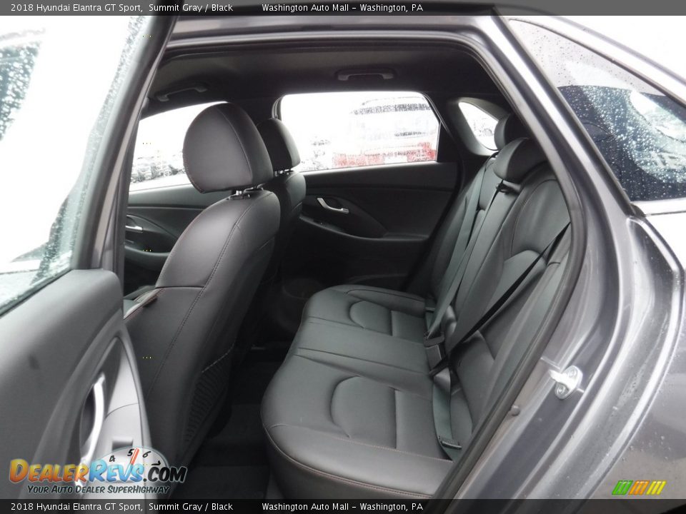 2018 Hyundai Elantra GT Sport Summit Gray / Black Photo #20
