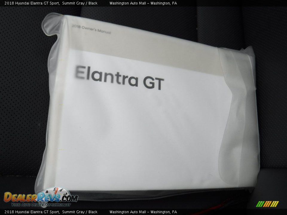 2018 Hyundai Elantra GT Sport Summit Gray / Black Photo #22