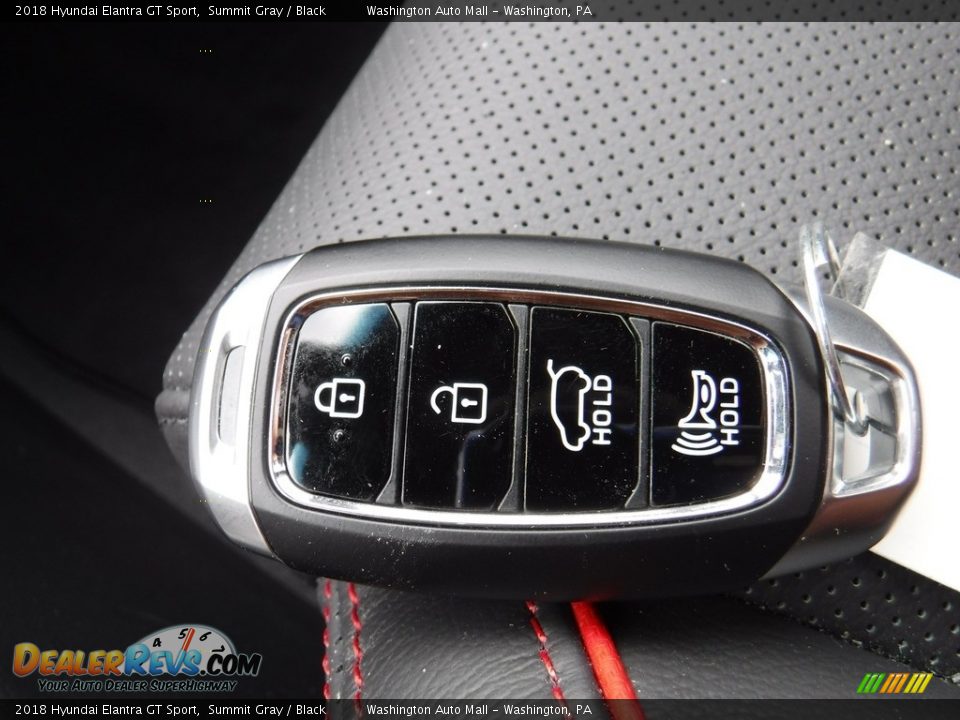 2018 Hyundai Elantra GT Sport Summit Gray / Black Photo #23