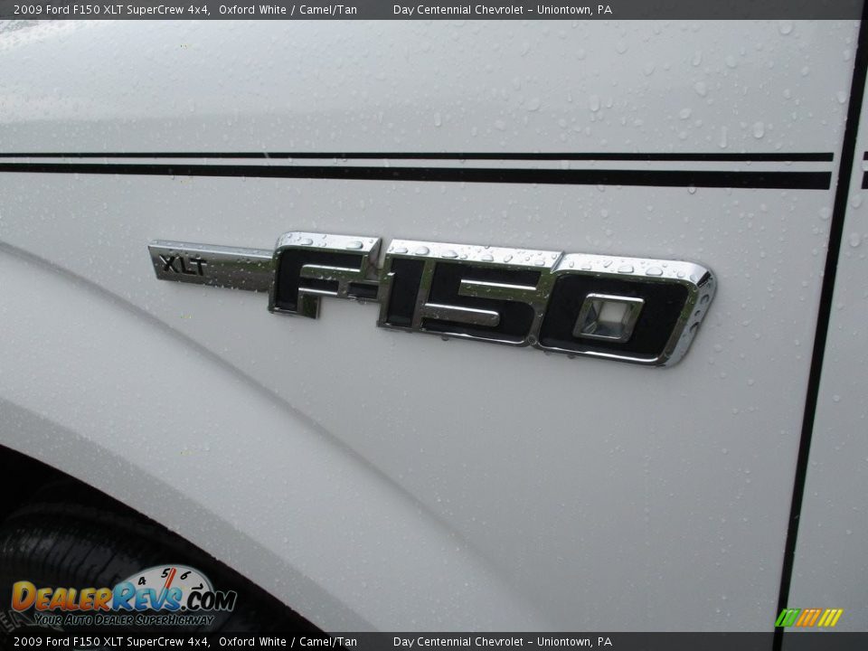 2009 Ford F150 XLT SuperCrew 4x4 Oxford White / Camel/Tan Photo #13