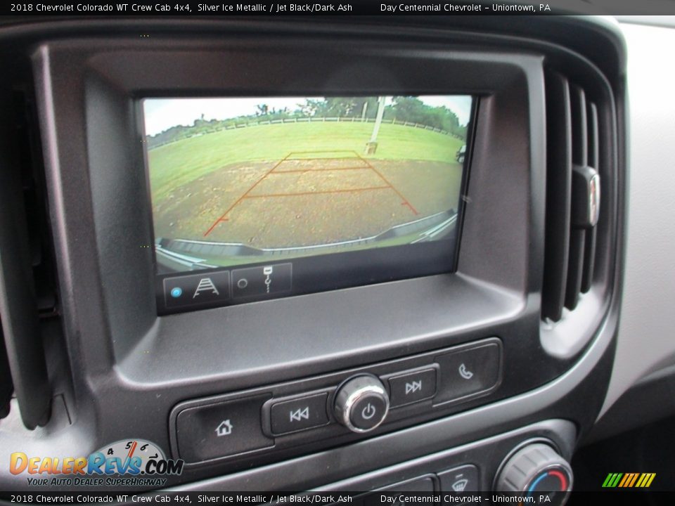 2018 Chevrolet Colorado WT Crew Cab 4x4 Silver Ice Metallic / Jet Black/Dark Ash Photo #14