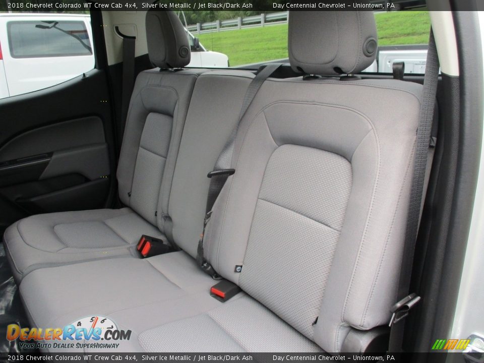 2018 Chevrolet Colorado WT Crew Cab 4x4 Silver Ice Metallic / Jet Black/Dark Ash Photo #17
