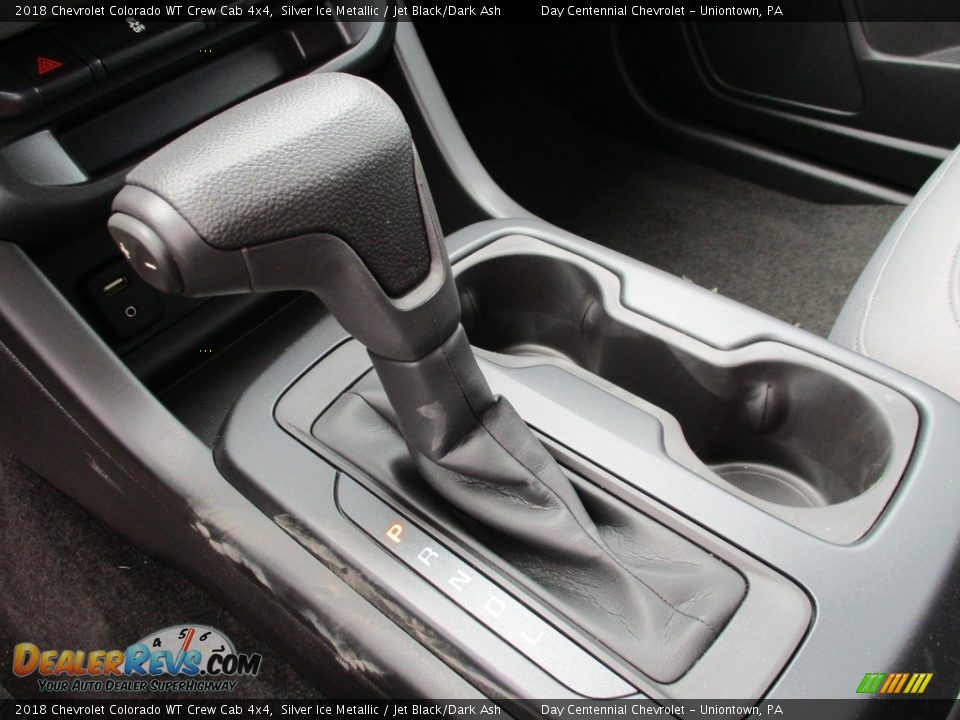 2018 Chevrolet Colorado WT Crew Cab 4x4 Silver Ice Metallic / Jet Black/Dark Ash Photo #19
