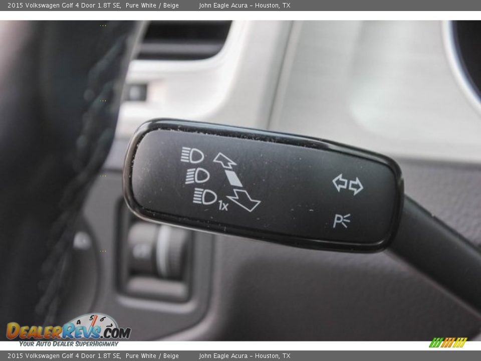 2015 Volkswagen Golf 4 Door 1.8T SE Pure White / Beige Photo #31