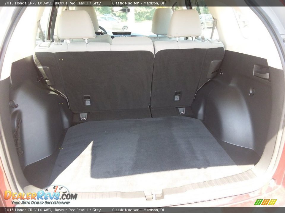 2015 Honda CR-V LX AWD Basque Red Pearl II / Gray Photo #18