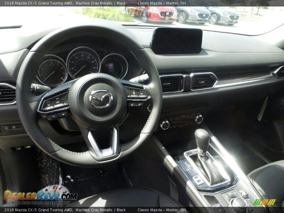 2018 Mazda CX-5 Grand Touring AWD Machine Gray Metallic / Black Photo #3