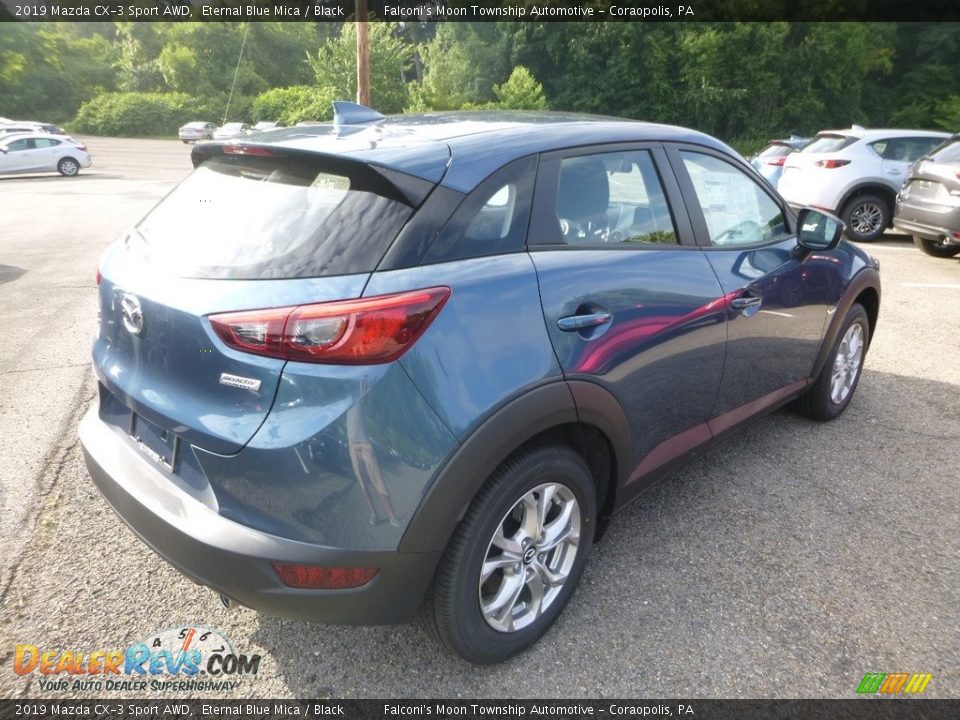 2019 Mazda CX-3 Sport AWD Eternal Blue Mica / Black Photo #2