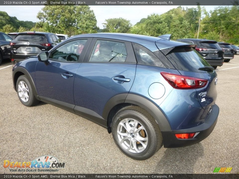2019 Mazda CX-3 Sport AWD Eternal Blue Mica / Black Photo #6
