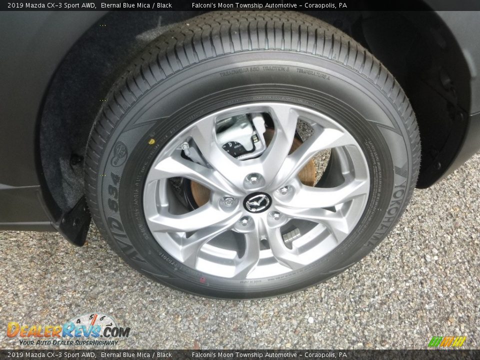 2019 Mazda CX-3 Sport AWD Eternal Blue Mica / Black Photo #8