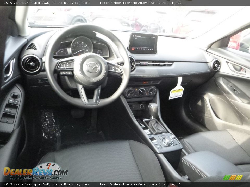 2019 Mazda CX-3 Sport AWD Eternal Blue Mica / Black Photo #10