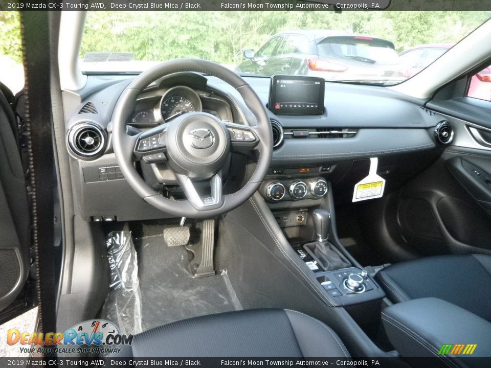 Black Interior - 2019 Mazda CX-3 Touring AWD Photo #9