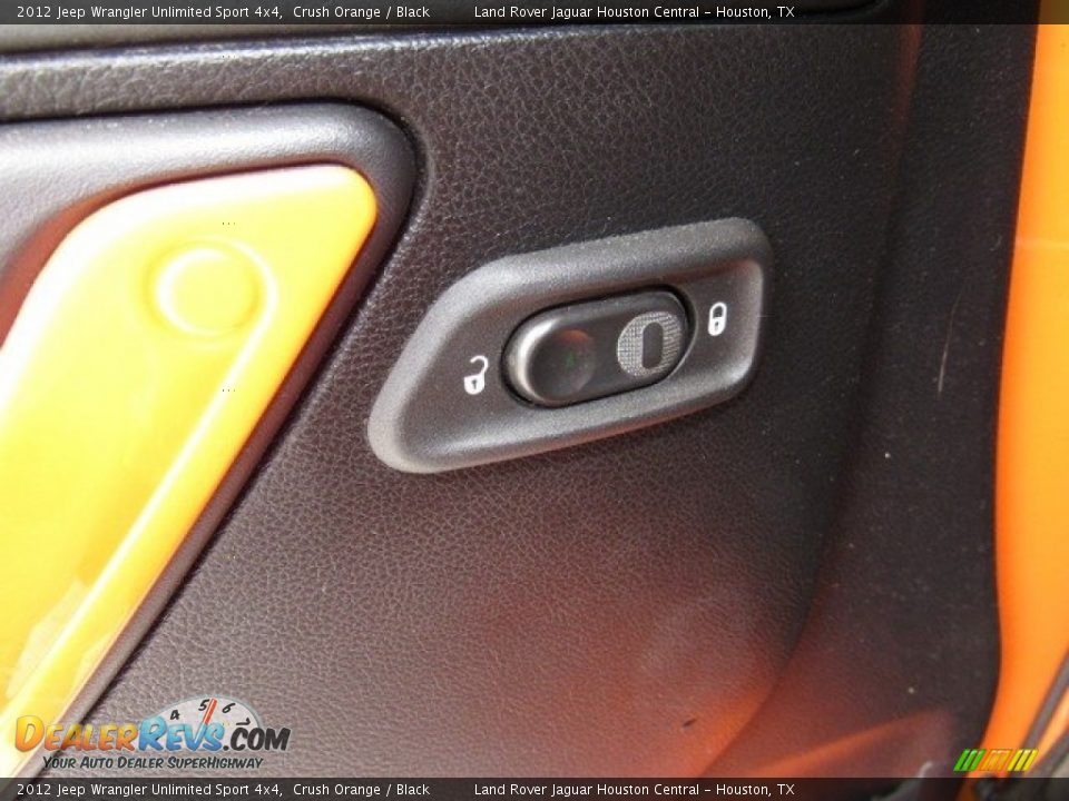 2012 Jeep Wrangler Unlimited Sport 4x4 Crush Orange / Black Photo #24