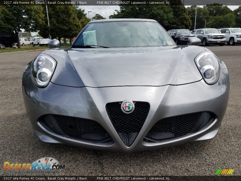 2017 Alfa Romeo 4C Coupe Basalt Gray Metallic / Black Photo #2