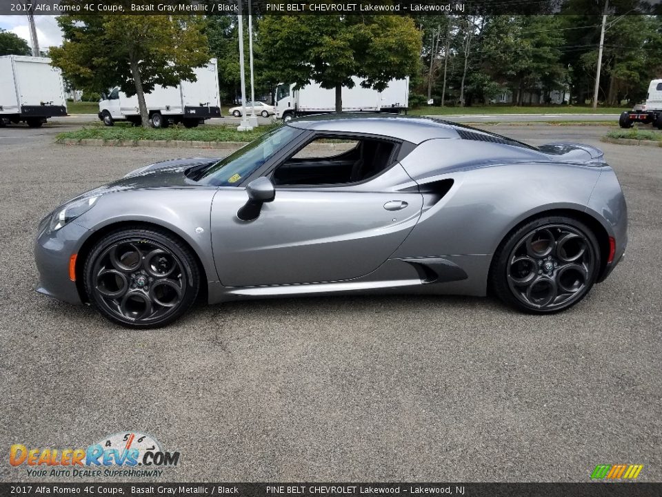 Basalt Gray Metallic 2017 Alfa Romeo 4C Coupe Photo #4