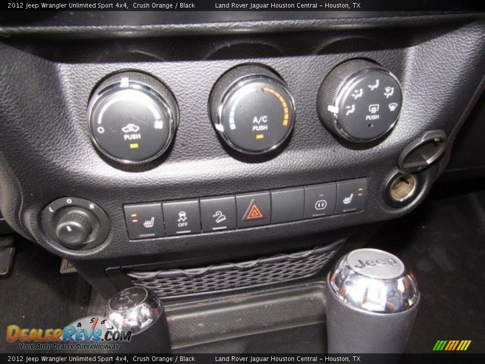 2012 Jeep Wrangler Unlimited Sport 4x4 Crush Orange / Black Photo #32
