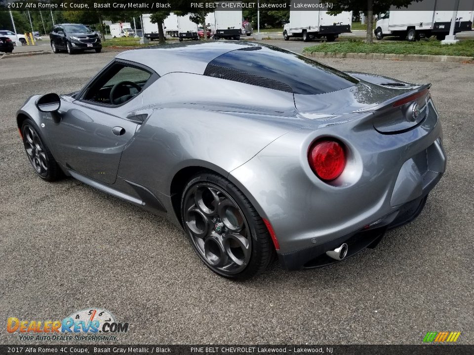 2017 Alfa Romeo 4C Coupe Basalt Gray Metallic / Black Photo #5