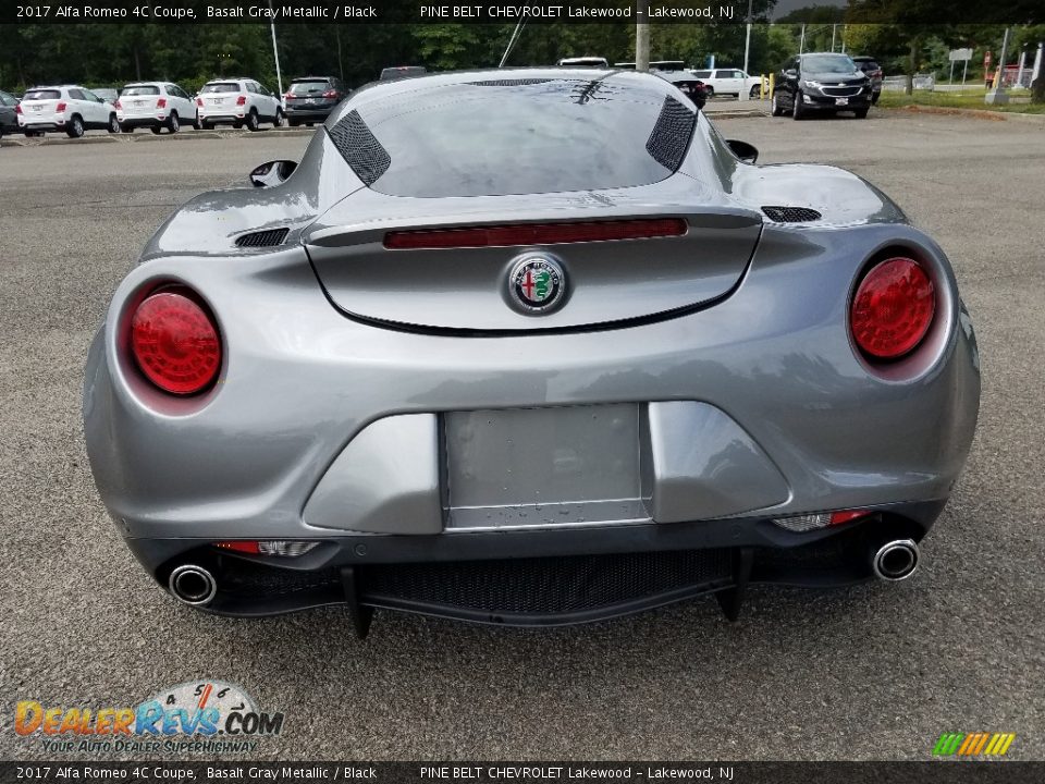 2017 Alfa Romeo 4C Coupe Basalt Gray Metallic / Black Photo #6