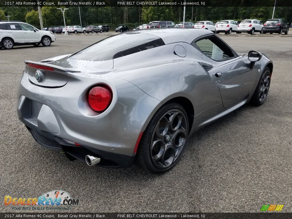 2017 Alfa Romeo 4C Coupe Basalt Gray Metallic / Black Photo #7