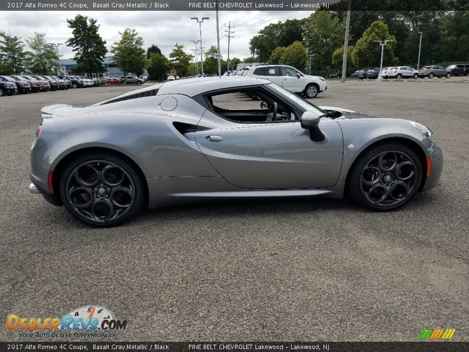 Basalt Gray Metallic 2017 Alfa Romeo 4C Coupe Photo #8
