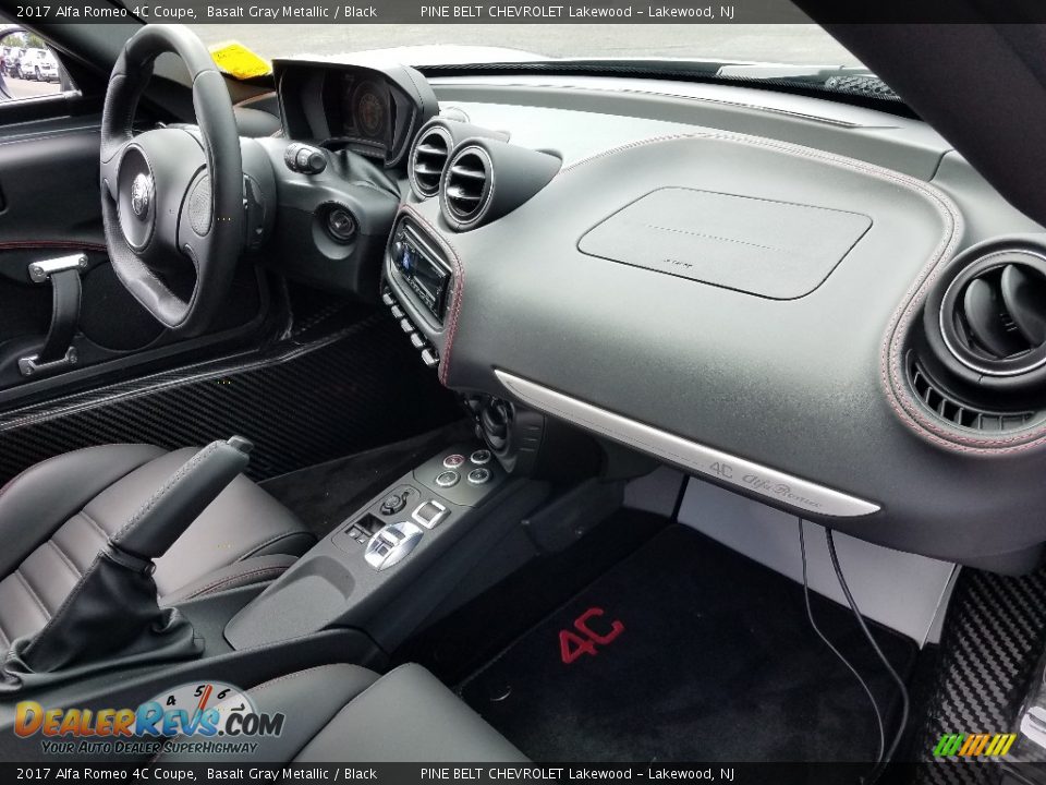2017 Alfa Romeo 4C Coupe Basalt Gray Metallic / Black Photo #11
