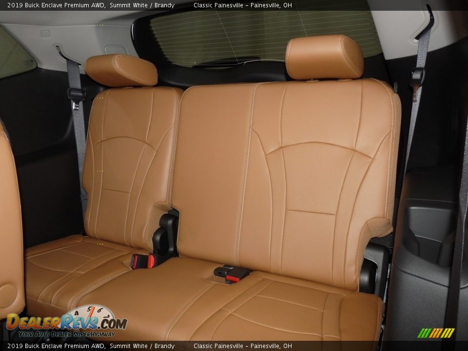 Rear Seat of 2019 Buick Enclave Premium AWD Photo #9