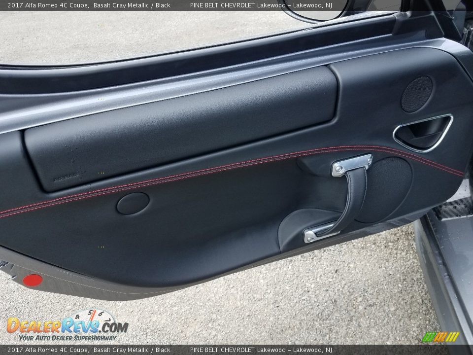 2017 Alfa Romeo 4C Coupe Basalt Gray Metallic / Black Photo #16