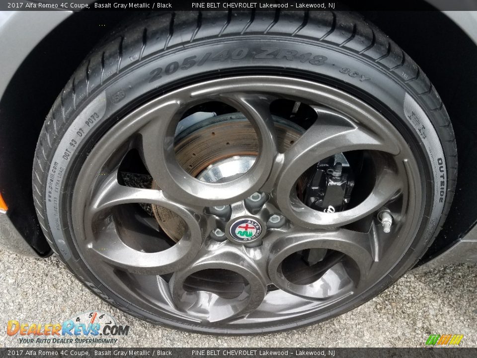 2017 Alfa Romeo 4C Coupe Wheel Photo #20