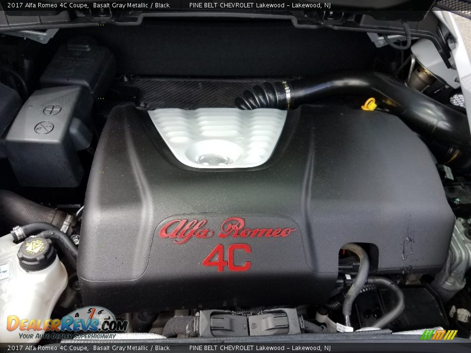 2017 Alfa Romeo 4C Coupe 1.7 Liter Turbocharged DOHC 16-Valve VVT 4 Cylinder Engine Photo #22