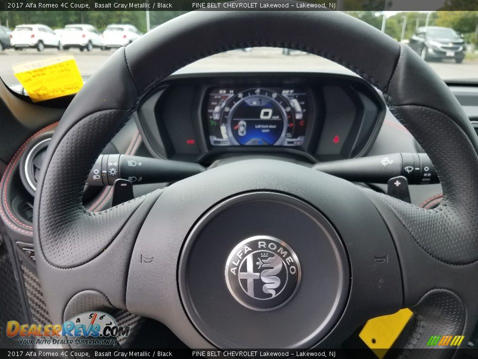 2017 Alfa Romeo 4C Coupe Steering Wheel Photo #25
