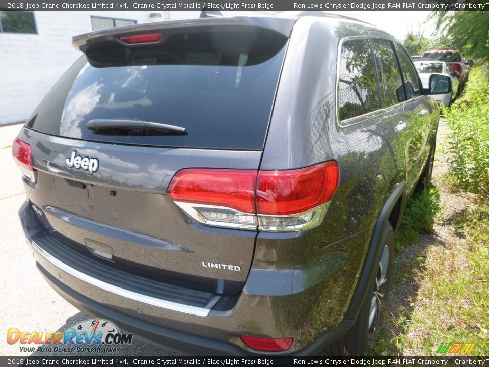 2018 Jeep Grand Cherokee Limited 4x4 Granite Crystal Metallic / Black/Light Frost Beige Photo #5