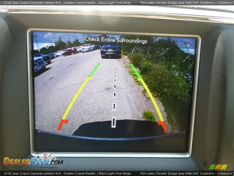 2018 Jeep Grand Cherokee Limited 4x4 Granite Crystal Metallic / Black/Light Frost Beige Photo #15
