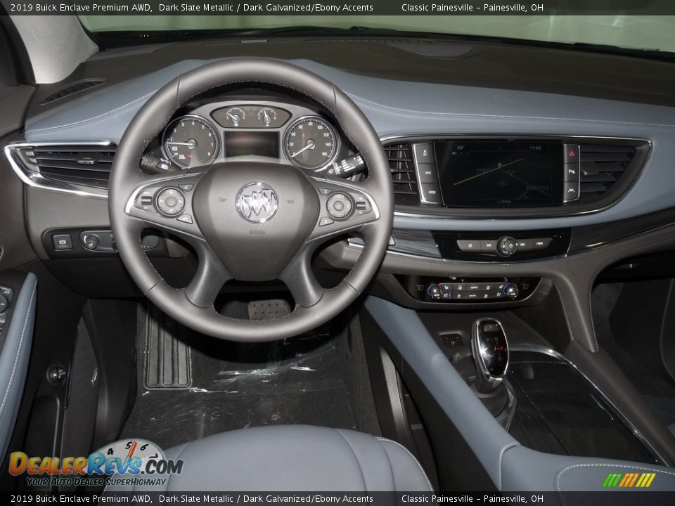 2019 Buick Enclave Premium AWD Dark Slate Metallic / Dark Galvanized/Ebony Accents Photo #10