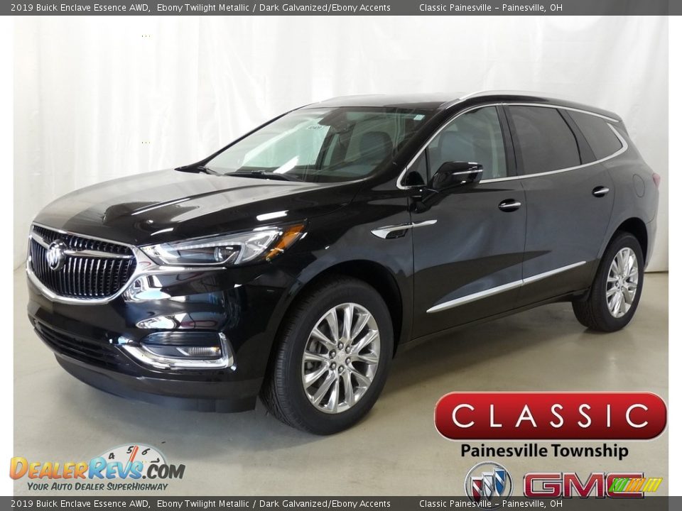 2019 Buick Enclave Essence AWD Ebony Twilight Metallic / Dark Galvanized/Ebony Accents Photo #1