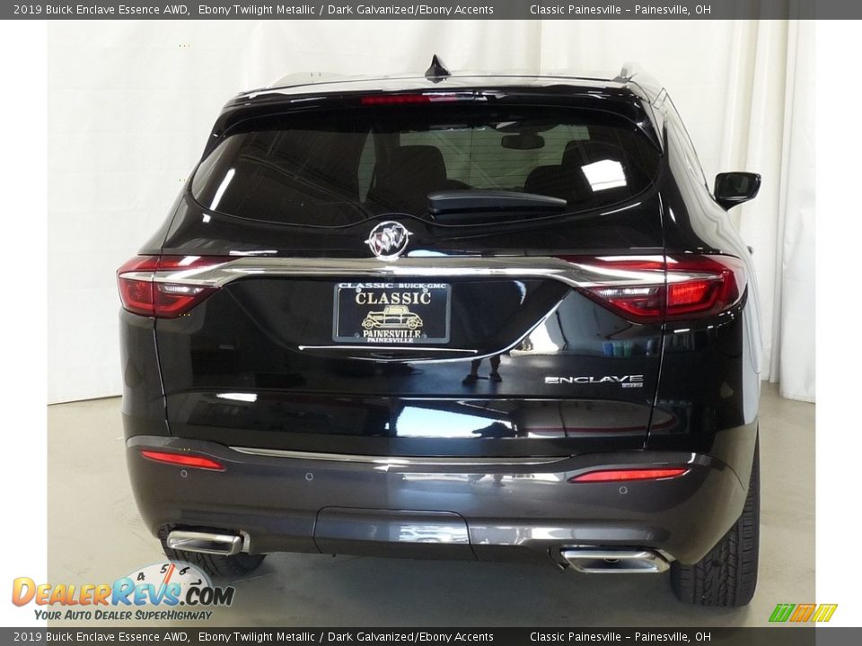 2019 Buick Enclave Essence AWD Ebony Twilight Metallic / Dark Galvanized/Ebony Accents Photo #3