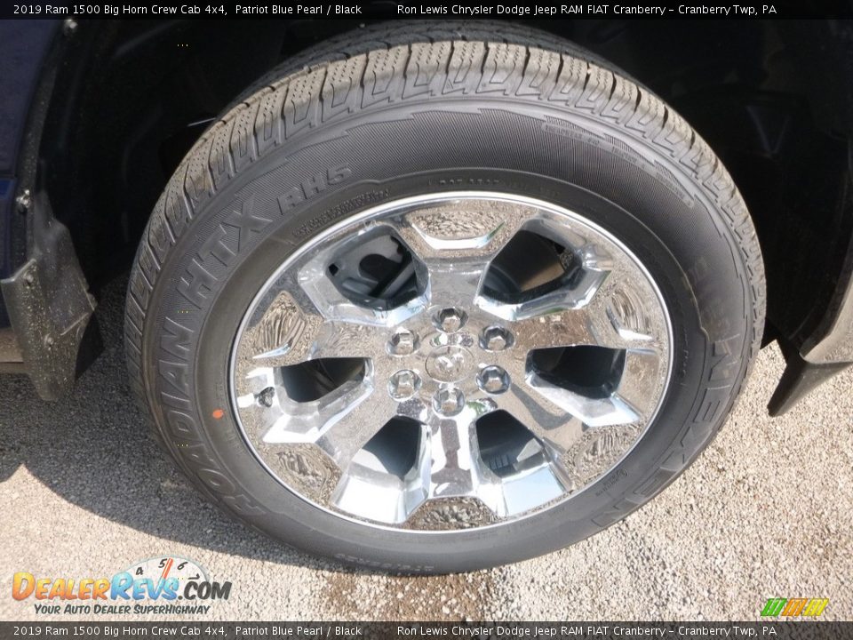 2019 Ram 1500 Big Horn Crew Cab 4x4 Patriot Blue Pearl / Black Photo #9