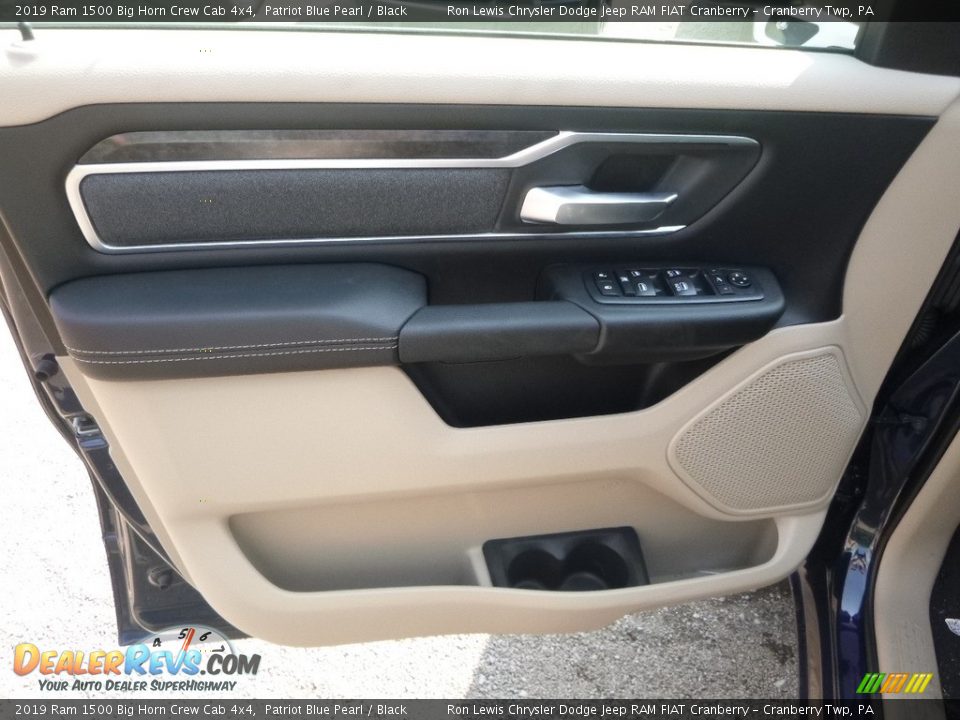 2019 Ram 1500 Big Horn Crew Cab 4x4 Patriot Blue Pearl / Black Photo #13