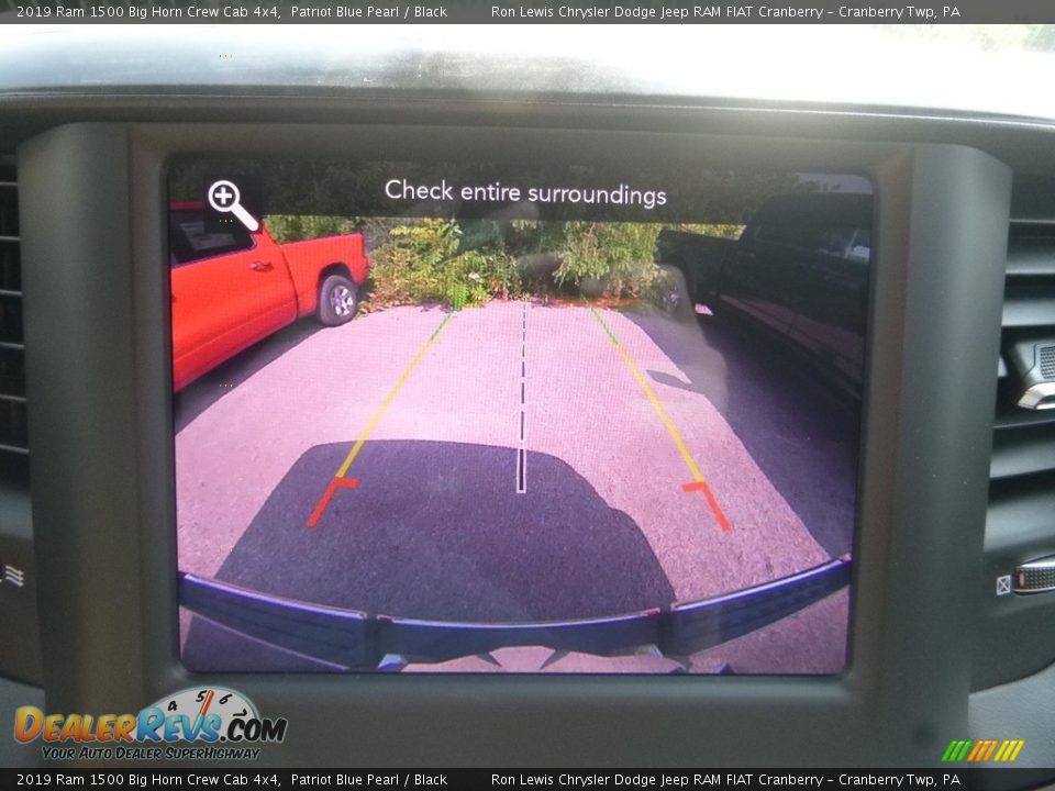 2019 Ram 1500 Big Horn Crew Cab 4x4 Patriot Blue Pearl / Black Photo #18